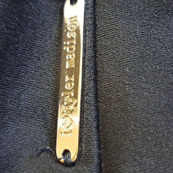 I Love Tyler Madison Flare Velvety Pants Ladies Size ( 32) LARGE Black - Picture 7 of 10